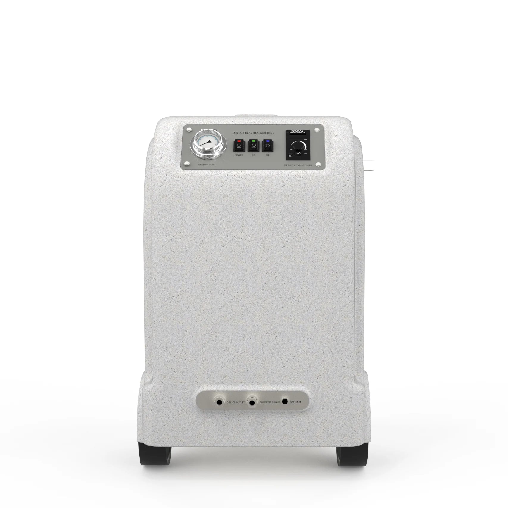 H1001-Dry-ice blaster with 5-Nozzles 33lbs Hopper